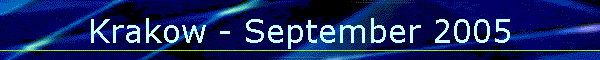 Krakow - September 2005